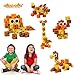 Click-A-Brick Animal Kingdom 30pc Building Blocks Set | Best STEM Toys for Boys & Girls Age 4 5 6 Year Old | Perfect Daycare Toy for Kids | Top Educational Learning Gift For Children Ages 4 - 12