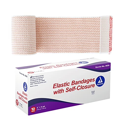 Dynarex Elastic Bandages with Self-Closure, Outstanding Compression and Stretch…
