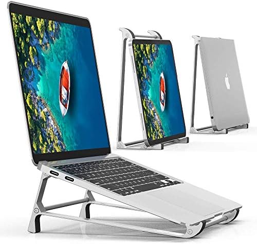 ノートパソコンスタンド ノート Pc スタンド ノートパソコン Ipad Macbook タブレット 縦置き 傾斜 多用途 ノートパソコン台 アルミ合金製 軽量 垂直て収納が便利 ノートpc台 滑り止め付き 安定性抜群 パソコンスタンド 姿勢改善 猫背解消 ラップトップスタンド 17インチ