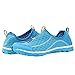 ALEADER Women's Open Heel, Blue, 7.5 US
