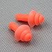 ROSENICE Ear Plug Music Hearing Protector Sleep Pretty Silicone Noise Reduction Earplug 10pcs(Random Color)