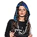 Play Tailor Mermaid Sequin Rave Hood Magic Reversible Sequins Party Bling Hat(15.7