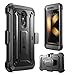 SupCase UB PRO Case for LG K30, Full-Body Rugged Drop-Proof Case with Built-in Screen Protector and Rotating Belt Clip Holster for LG K30 / LG Premier Pro/LG K10 2018 Release (Black)