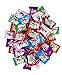 Zotz Fizzy Bulk Candy (Assorted, 425 Units)- Hard Candy Individually Wrapped- Assorted 7 Fruit Flavors, Cherry, Watermelon, Strawberry, Blue Raspberry, Apple, Orange & Grape- From Italy Since 1970