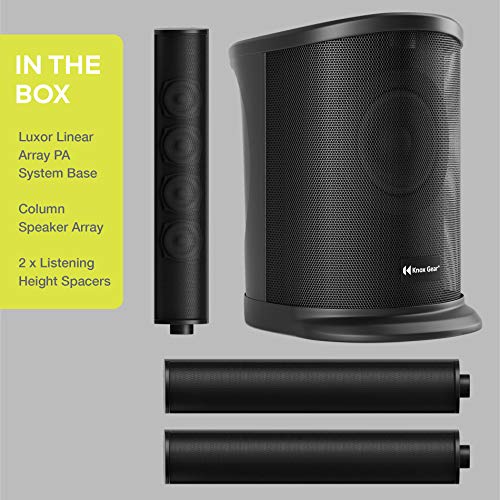 Knox Gear Line Array Speaker System All in One 78.5" Column Bluetooth