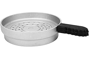 AGSDGAWD Hookah Bowl Charcoal Holder with Handle Reusable Metal Shisha Heat Management System Universal Hookah Bowl Cover Hookah HMD Perfect Hookah Accessories (Color : A)