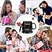 Coffee Cup Warmer & Wireless Charger with Auto-Shut Off for Office Desk Use, 2 IN 1 Heating Mug Cup Warmer Set for Home/Office to Warm Coffee, Tea, Milk, Water Mug - Best Gift Idea Coffee Plate Cup Set