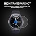 [3-Pack] Gear S2 / Gear Sport Tempered Glass Screen Protector - Fintie [Anti Scratch] HD Clear [9H Hardness] Protective Full-Coverage Screen Protector for Samsung Gear S2 / Gear Sport Smart Watch