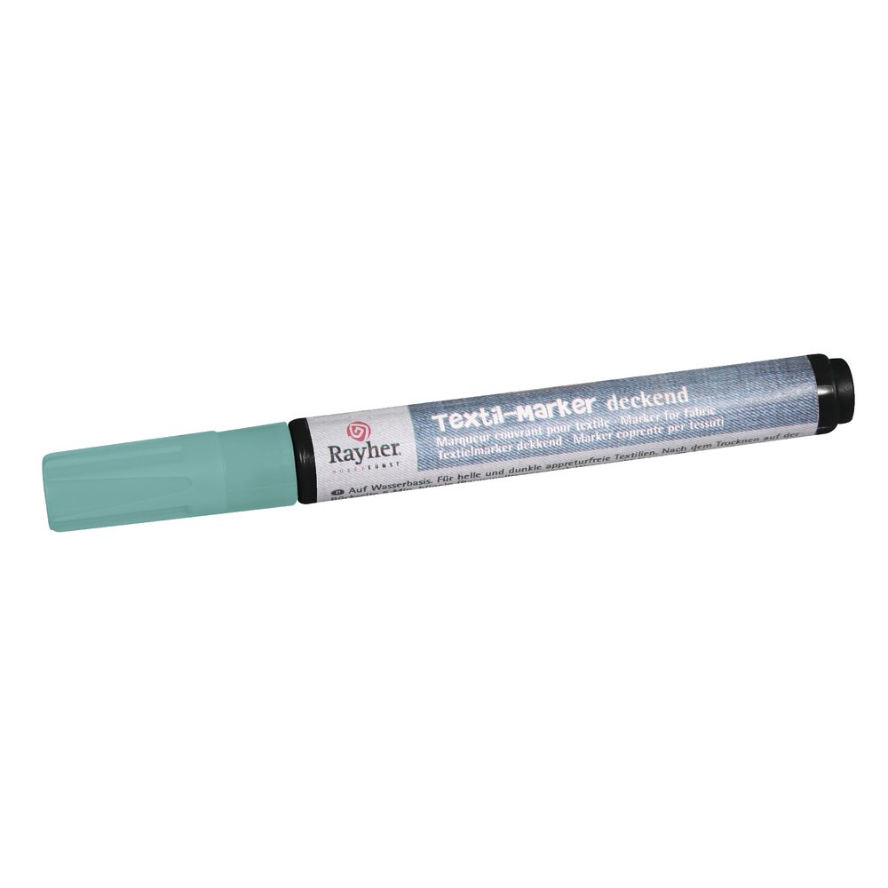 Rayher Textile Marker Opaque Bullet Tip 2-4 mm baby blue