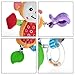 All-in-1 Wingingkids Baby Toy with Rattle Bell Teether Funny Monkey for Early Education and Development