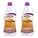 Weiman Wood Floor Polish - 27 Ounce - 2 Pack - Hardwood Laminate Pine Oak Birch Bamboo and More