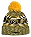 New Era 2018 NFL Pittsburgh Steelers Reverse Sport Stocking Knit Hat Beanie Pom Gold
