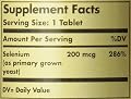 Solgar Selenium Tablets, 200 Mcg, 250 Count