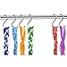Daixers 10 Pack All-Powerful Scarf Apparel Punch Cup Bowl Kitchen S Shaped Silver Tone Polished Iron Plating Hanging Hooks for Bathroom,Bedroom,Office (Large)
