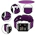 Fitbit Blaze Bands,Vancle® Classic Sport Accessories Comfortable Durable Replacement Wristband with Metal Clasp for Fit bit Blaze Smart Fitness Watch (Purple, Small)