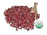 Alive Herbals Premium Food/Culinary Grade A Dried Red Rose Buds And Petals Organic 4 OZ.