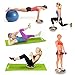 Wobble Board and Yoga Mat Exercise Fitness Balancing Weight Loss Workout Pilates Rehabilitation Home Gym Healthy Training