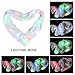 M AOMEIQI LED Scarf, Flashing Light Up Scarf Colorful 6 Mode Rave for Halloween Costume Party Toys Christmas