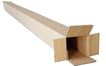 Karton 120 x 120 mm FEFCO/0201 einwellig 1200 mm 1 Stück Versandhülse Versandkarton