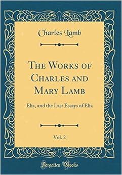 Charles lamb essays pdf image
