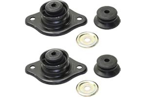Evan Fischer Rear Set of 2 Suspension Strut Mount Compatible with Chevrolet Aveo 2004-2011 Aveo5 2007-2011 Pontiac G3 2009-2010 Wave 2005-2008 Replaces# 96456713