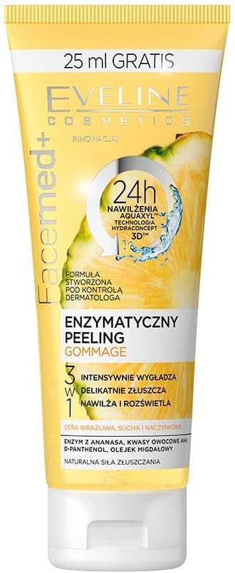 EVELINE COSMETICS Facemed+ Enzymatic Gommage Peeling Gel 75ml Vegan