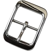 kokungkuan SENWA Single Prong Rectangular Belt Buckle-1.6"(40mm) for 1.5"(38mm) Belt