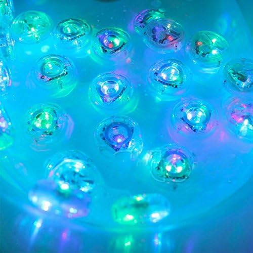 TENTOP Kids Bathing Waterproof in Tub Babies Children Baby Swim Toys Gift Funny Colorful Bathroom LED Light Bath Swimming Toy
