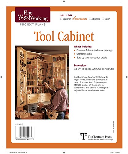 Fine Woodworking's Tool Cabinet Plan (Fine Woodworking Project Plans)