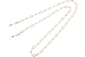 Yvey Essence Colorful Beaded Eyeglass Chains for Women - Sunglasses, Spectacle, and Reading Glasses Neck Cord Strap Holder