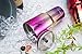 DYNAMIC SE 30oz Tumbler Double Wall Stainless Steel Vacuum Insulated Travel Mug with Splash-Proof Lid Metal Straw and Brush (Fuchsia and Purple, 30oz)