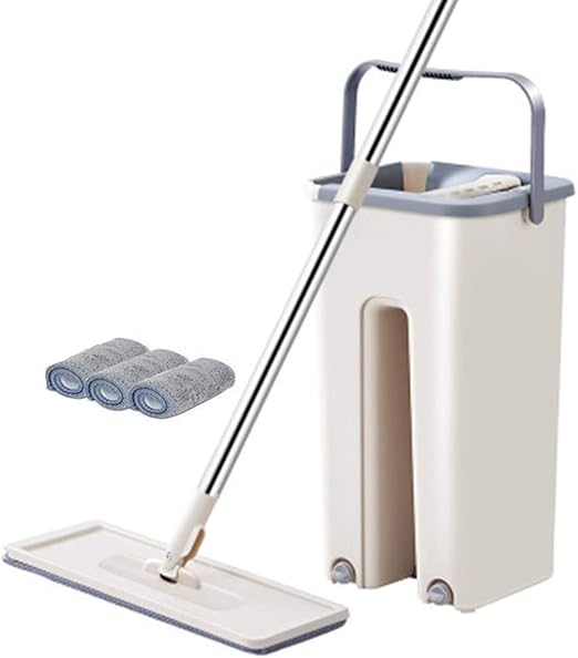 Cheirs Fregona Plana Mopa De Microfibras De Agua Sucia De Agua