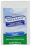 Thick & Easy Instant Food Thickener, Nectar Consistency, 25 individual packets