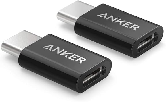 Amazon Com 2 In 1 Pack Anker Usb C Male To Micro Usb Female