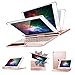 iPad Keyboard Case for iPad 2018 (6th Gen) - iPad 2017 (5th Gen) - iPad Pro 9.7 - iPad Air 2 & 1-360 Rotatable - 7 Color Backlit- Wireless Bluetooth - Smart iPad Case with Keyboard (9.7, Rose Gold)