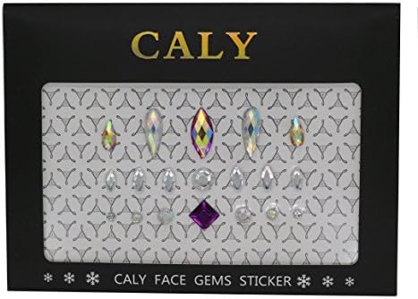 Caly CB-1001 DIY Face Gems Sticker Body Rhinestone Decoration Sticker for Festival