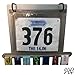 Race Bib and Medal Display - Hanging and Race Medal Hanger (solid metal) in SILVER or GOLD (SILVER)