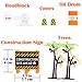 Boy's Construction Truck Matchbox Hero Role Play Action Diecast Vehicle Play Set for Party Favors with Diggers, Mixing Truck, Construction Trucks, Off-road Vehicles, SUV, and Accessories 16pcs