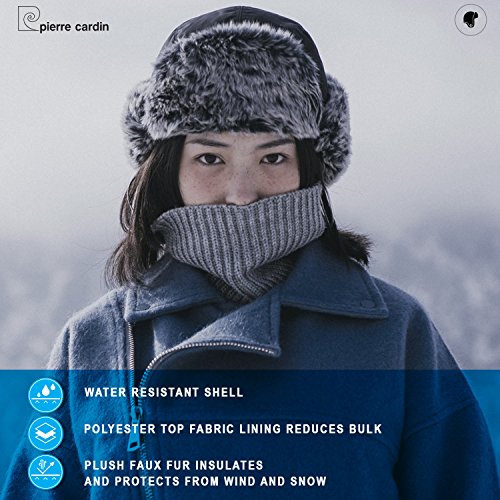 5 Pierre+Cardin+Mens+Trapper+Black