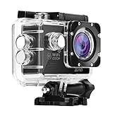 Nexgadget Action Camera, EXPLORER Series WiFi Sports Camera FHD 1080P 140 Degree Wide-Angle Lens, IP68 Certified Waterproof Camera Diving up to 30 Meters