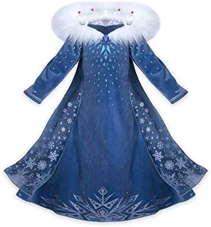 NNDOLL Princess Dress Carnival Little Girl Dress Costume Children Deluxe Elsa 131