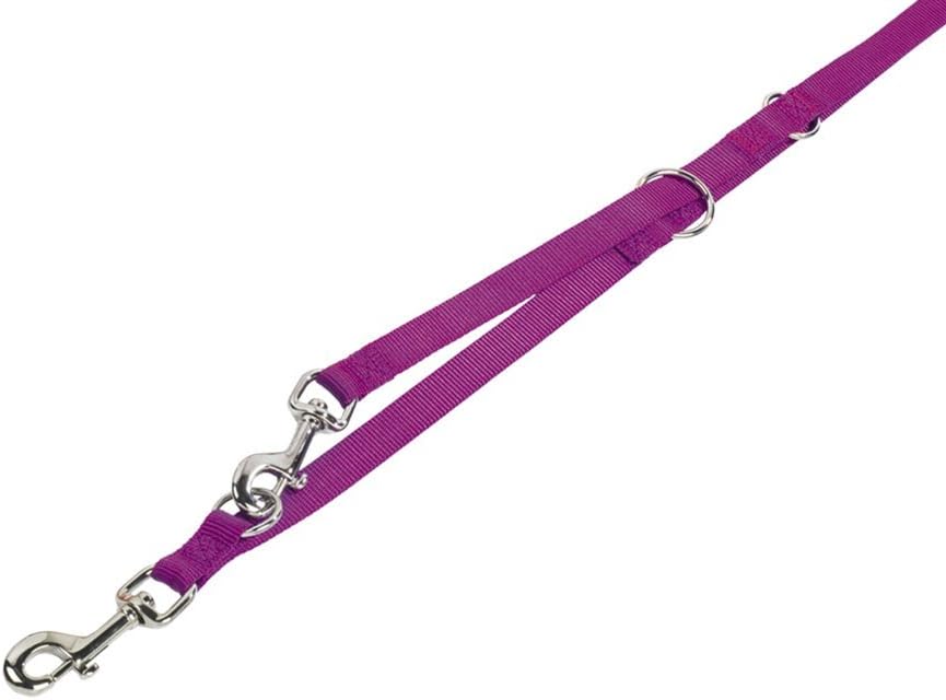 Nobby Classic Dog Leash, 200 cm/10 mm, Raspberry, 200 cm x 10 mm (Pack of 1)