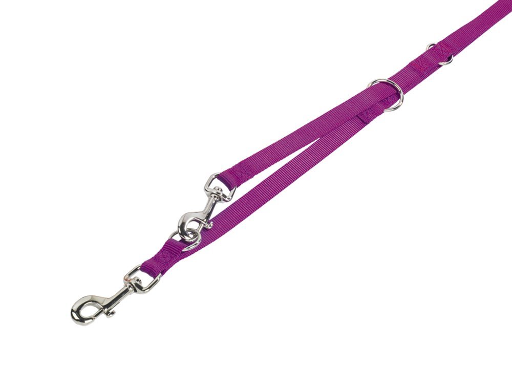 Nobby Classic Dog Leash, 200 cm/25 mm, Raspberry โ image 1