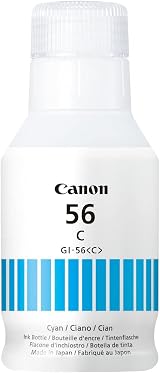Canon GI-56C Cyan Ink Bottle Genuine Ink for MAXIFY GX6050 GX6150 GX7050 GX7150