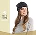 Brook + Bay Cable Knit Multicolored Beanie Stay Warm & Stylish This Winter - Thick, Soft & Chunky Beanie Hats for Women & Men - Serious Beanies for Serious Style