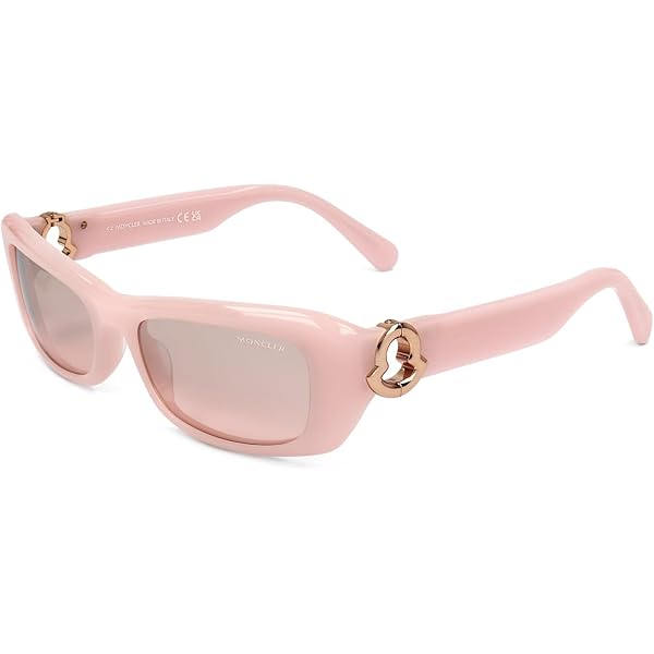 Amazon.com: Moncler Sunglasses ML 0244 Promenade 72Z Milky Candy