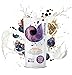 LEMONKIND Blueberry with Organic Cinnamon and Chia, Superfood Cleanse Juice – Digestion & Sport Health, Renewal (12oz, Pack of 10)