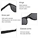 FEIDU Cocoons Fitovers Polarized Sunglasses Aviator (XL) (matte/black-2149-OLD-VISION, 2.08)
