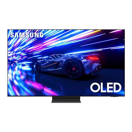 SAMSUNG 55-Inch Class OLED 4K S95D Series HDR Pro Smart TV w/Dolby Atmos, Object Tracking Sound+, Motion Xcelerator, Real Depth Enhancer, AI Upscaling, Alexa Built-in (QN55S95D, 2024 Model) (Renewed)