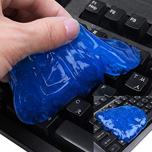 Auto Car Detailing Cleaning Gel - Automotive Dust Vent Crevice Interior Detail Removal Detailing Putty Magic Gel Compound Dust Wiper Cleaner for Car Vent Keyboard Home Use